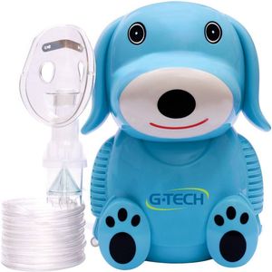 Nebulizador modelo Dog Azul  G-Tech