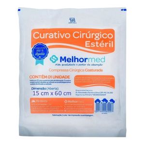 Curativo Cirúrgico Estéril 15cm x 60cm - Melhormed
