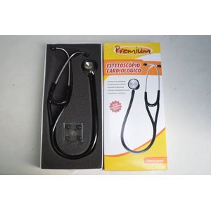 Estetoscópio cardiológico Preto  Premium