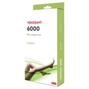 Meia 6000 AD 20-30  pé aberto Bege  Venosan