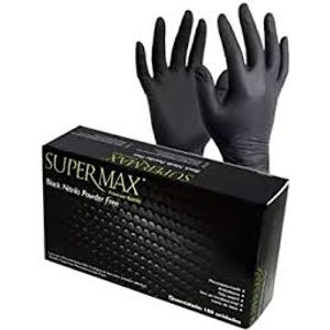 Luva nitrilica black  Supermax