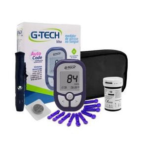 Kit Medidor de Glicose vita G-Tech
