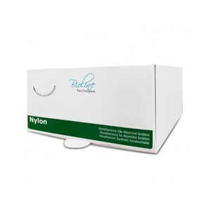 Nylon 0 ag1/2 cil4,0-150cm-laçado cx c/24unid Bioline