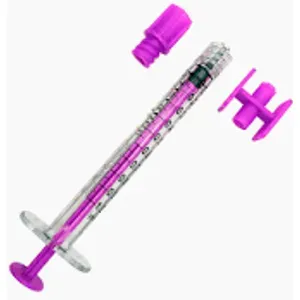 Seringa Cristaline Zero Residuo 1 ml - unidade -Alur Medical
