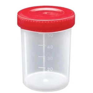 Pote coletor sem pá estéril 50ml Cralplast