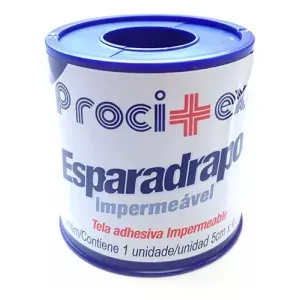 Esparadrapo  impermeável  procitex 5cm x 4,5m Cremer