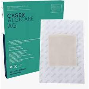 Curativo alginato de prata algicare ag 10 x 10  Casex