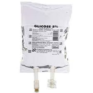Glicose 5%  250ml bolsa JP Farma