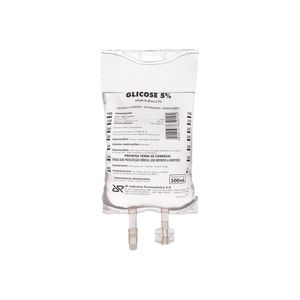 Glicose 5%  500 ml bolsa JP Farma