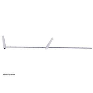 Infantometro Portatil Horizontal em aluminio Welmy