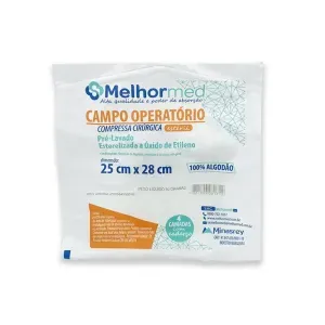 Campo Operatório 25 x 28 cm c/RX c/ 5 Unid esteril Ultracotton